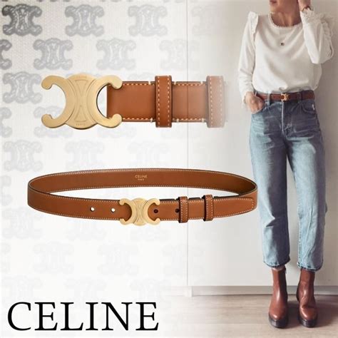 beige celine belt|saks celine belts.